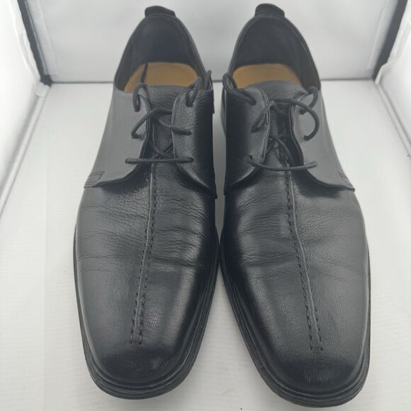 Cole Haan Black Beckett Split Toe Leather 3 Eyelet‎ Oxfords Sz-13 C06399 FG11 main image 4